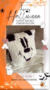 Disney Halloween Crafts Throw Pillow