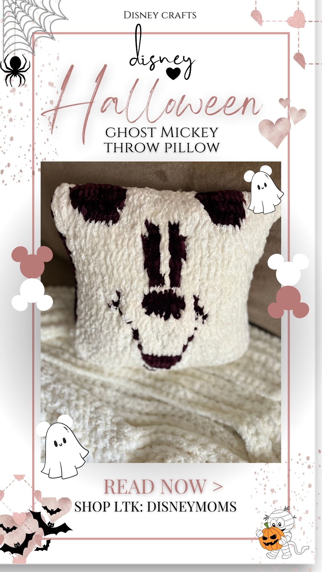 You are currently viewing DIY Disney Halloween Throw Pillow Craft